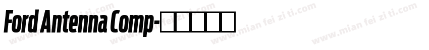 Ford Antenna Comp字体转换